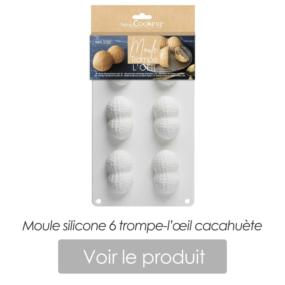 6 trompe l'œil cacahuètes